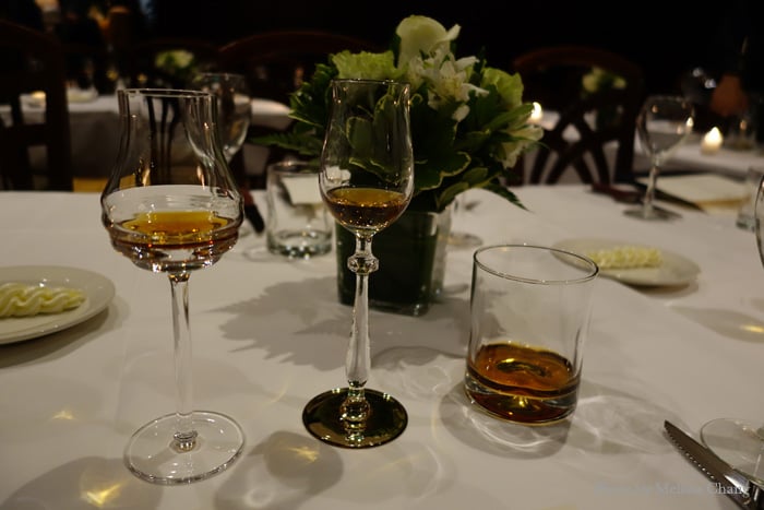 From left: Richard Hennessy, Hennessy Paradis Imperial, and the original Hennessy XO.