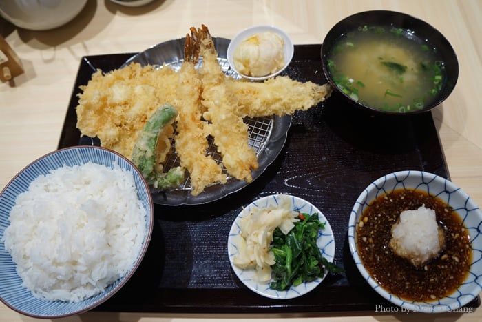 Premium tempura plate, $18.98.
