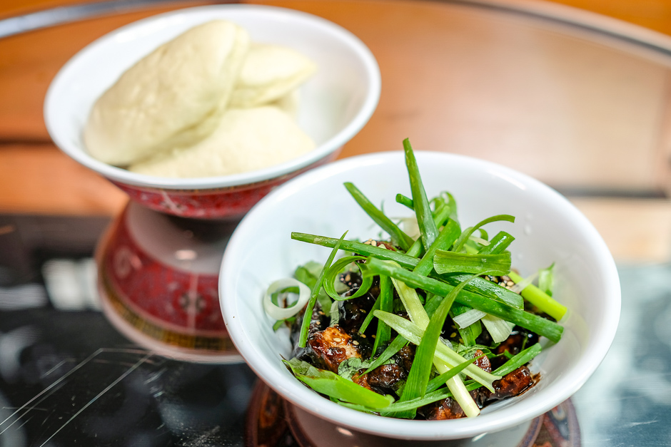 Pork belly bao buns