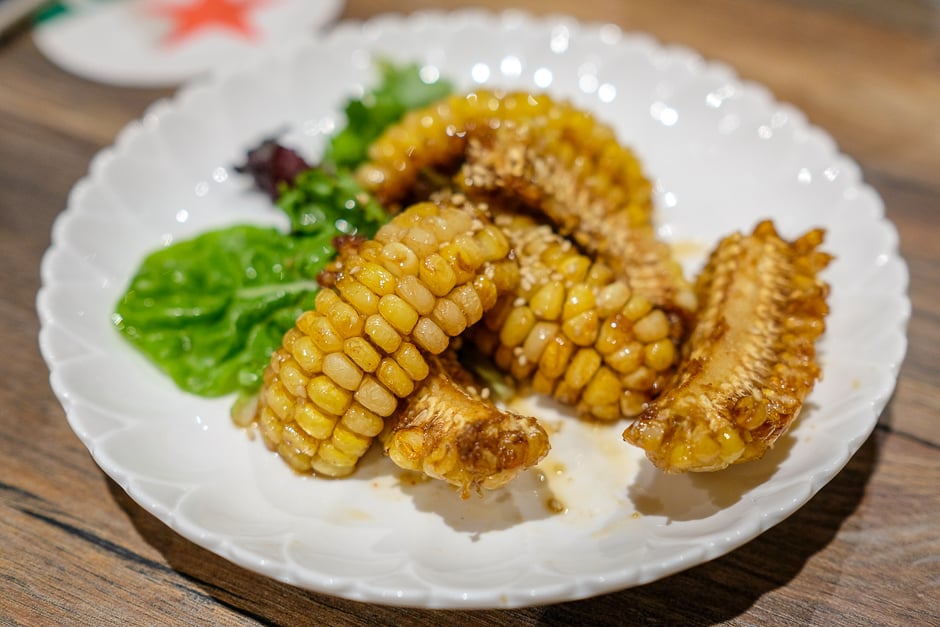 Fried corn