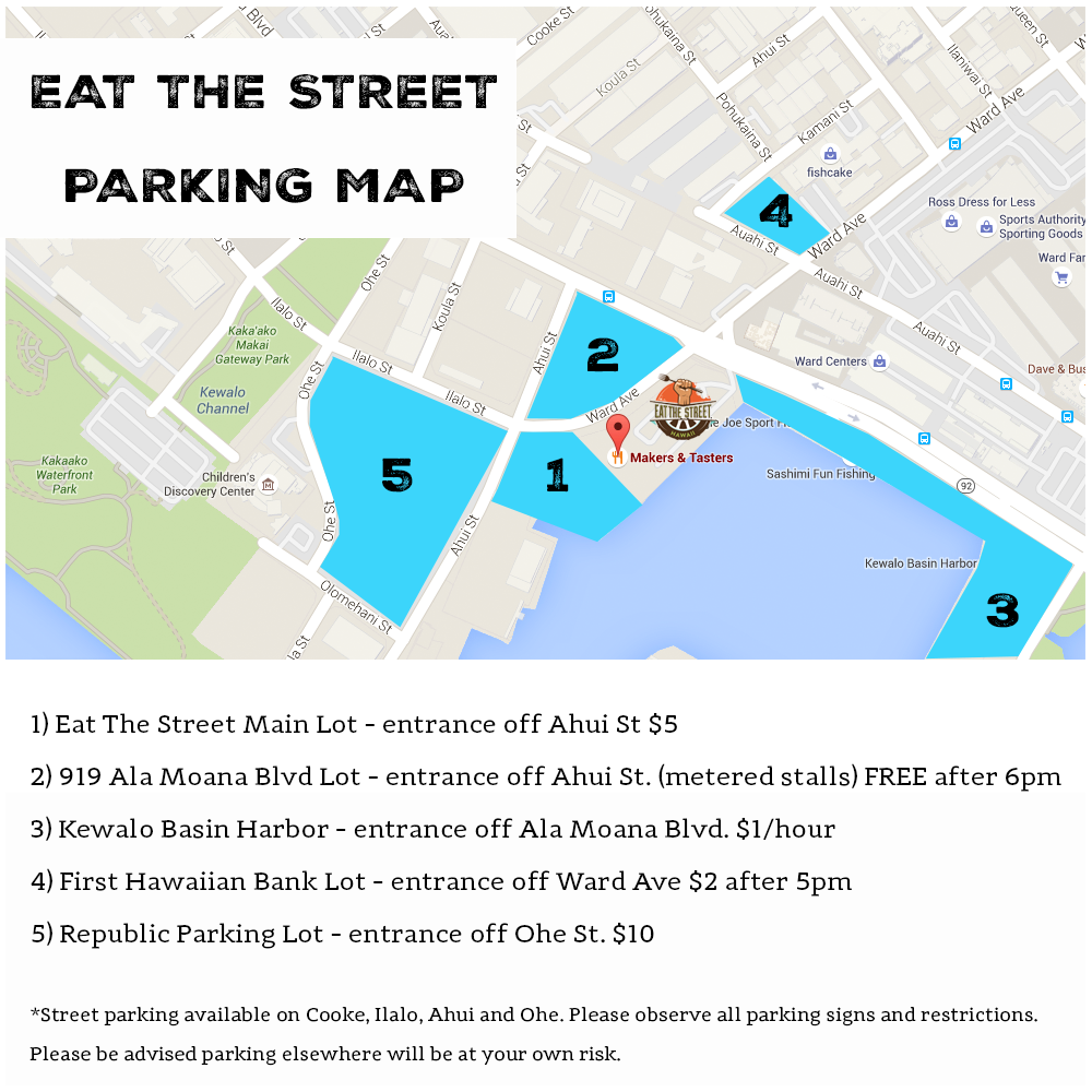 Eat the Street Parking Map