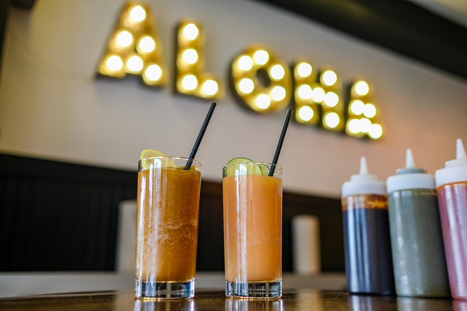 Boozy sushies at Easy Que