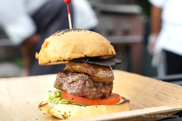 Hubert Keller foie gras truffle burger