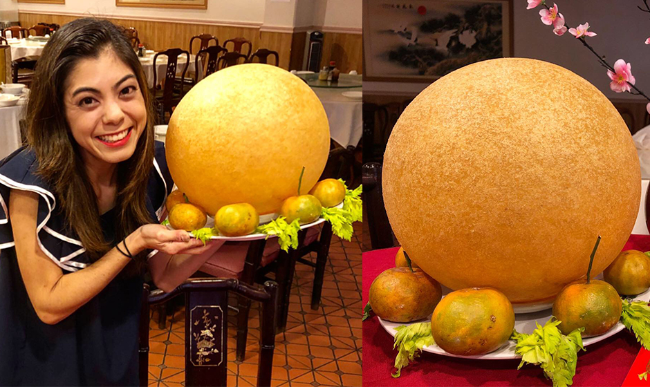 Giant jin dui from Golden Palace Seafood Restaurant