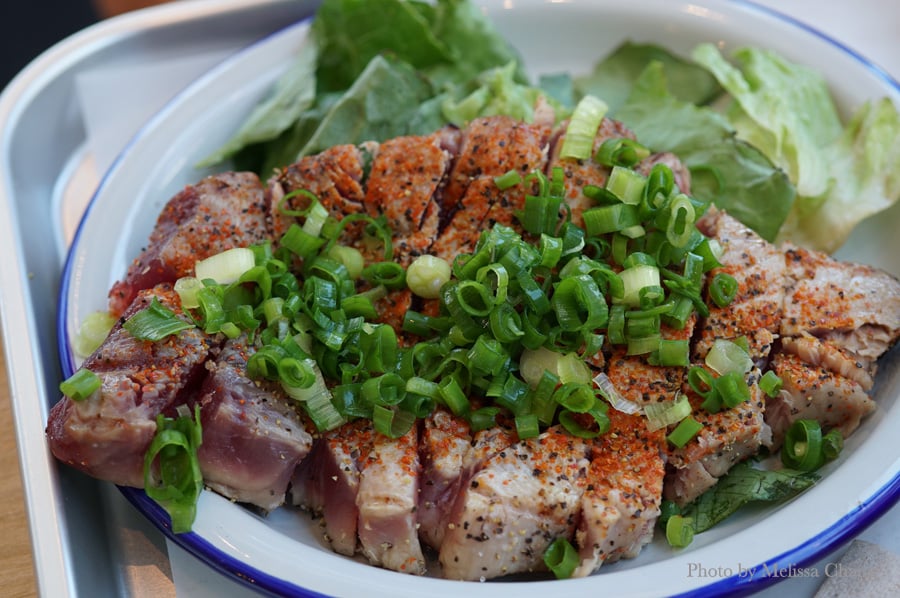 garlic ahi
