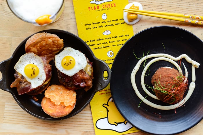 This is it. Plan Check is known for its New American and Fusion style which made the perfect base for creating a deliciously epic meal inspired by Gudetama. It was awesome and I'm not egg-aggerating!