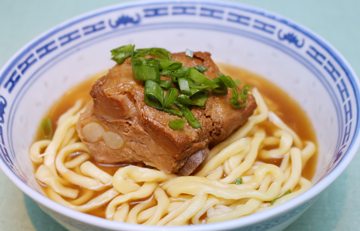 The Okinawan soba with braised spare ribs ($16) reminds me of eating a simple but delicious saimin as a kid with my dad. All the flavor is there and the simplicity of the dish is appealing.