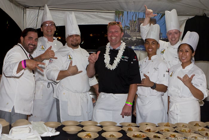Chef Troy McPhail of Commander's Palace and his crew.