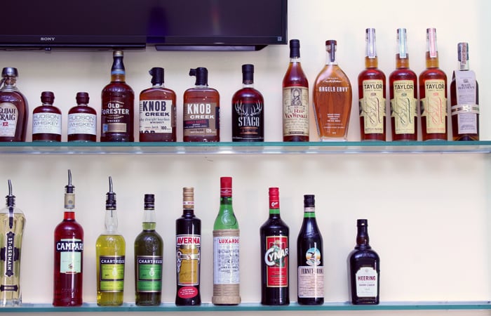 Whisky lovers will drool over their selection of rare bottles. 