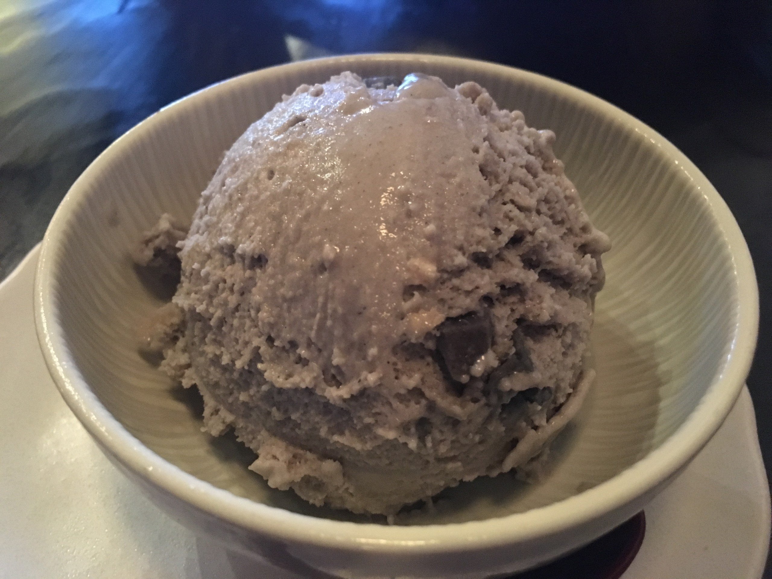 Of course we had to get dessert (we were on vacation after all) so we got the black sesame ice cream. Perfect end to a perfect meal.