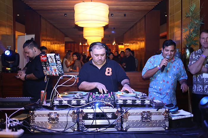 DJ Jimmy Taco and Emcee Maleko. 