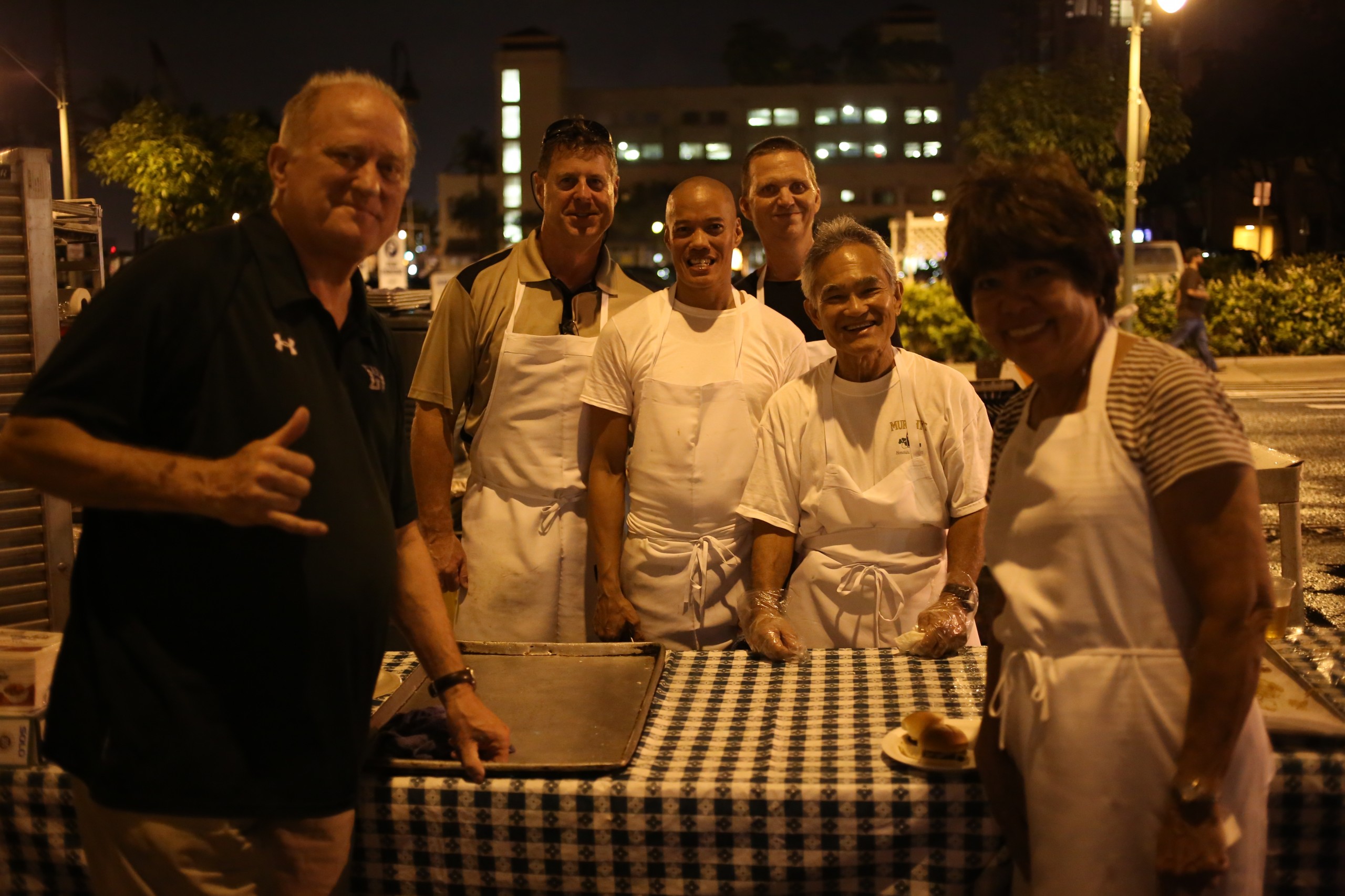 The crew from Murphy's Bar and Grill. Thanks for the sliders!