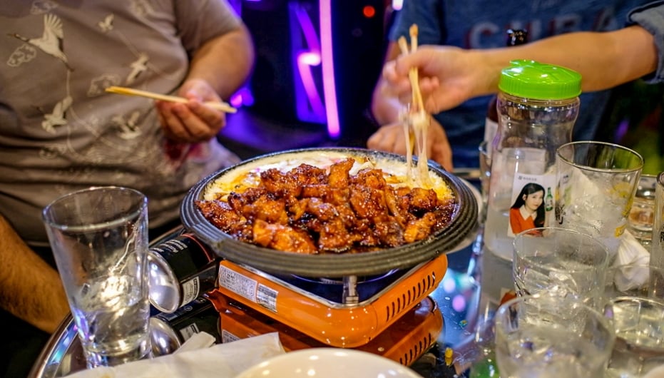 Chingu's chicken n cheese dish