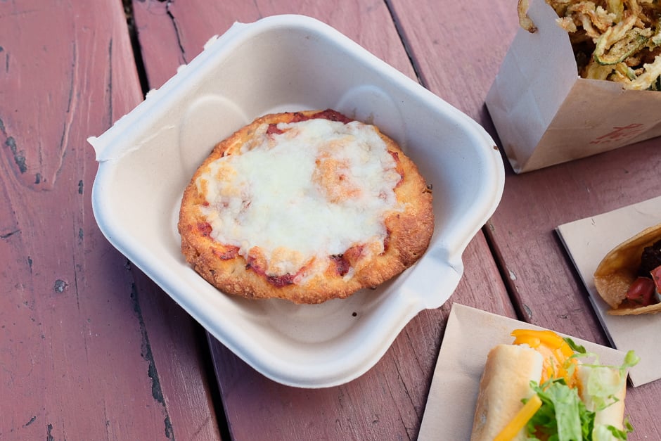 Montanara pizzette mini fried pizza