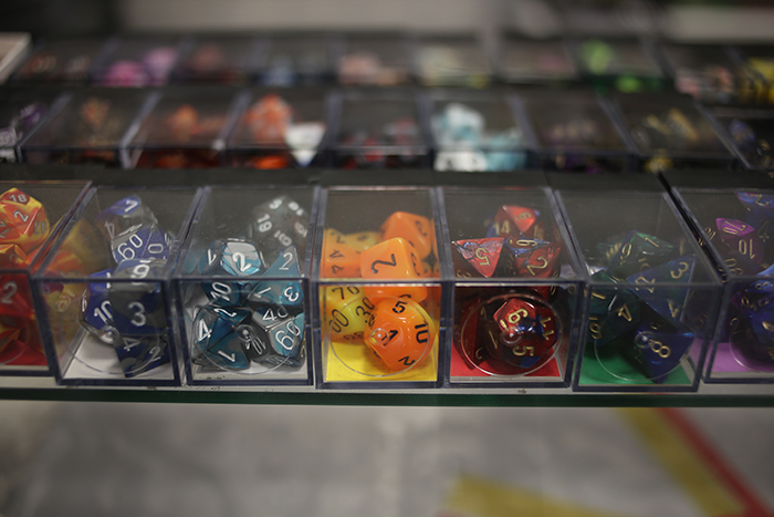 Polyhedral dice: tools of the trade.