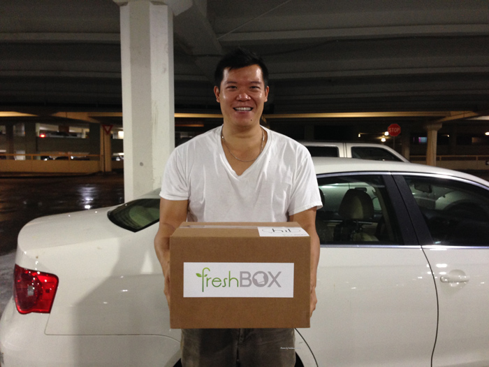 If you're lucky, Will Chen delivers the box himself.