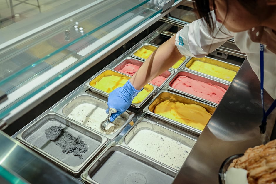Ice Monster sherbet and gelato