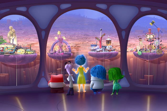 Chart: How Inside Out's 5 emotions work together to make more