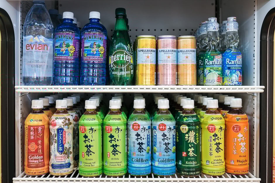 Ito En bottled drinks
