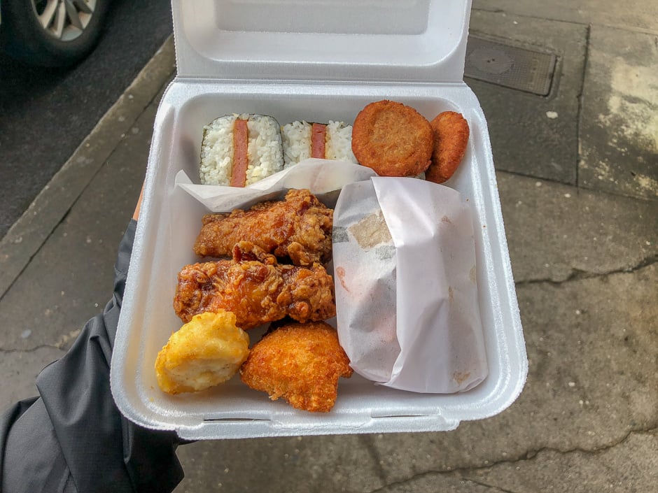 Kawamoto Store Okazu plate