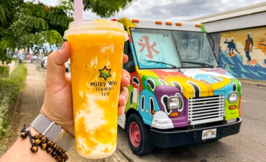 MangoSnowfie-Milky-Way-Hawaii-Ice-truck