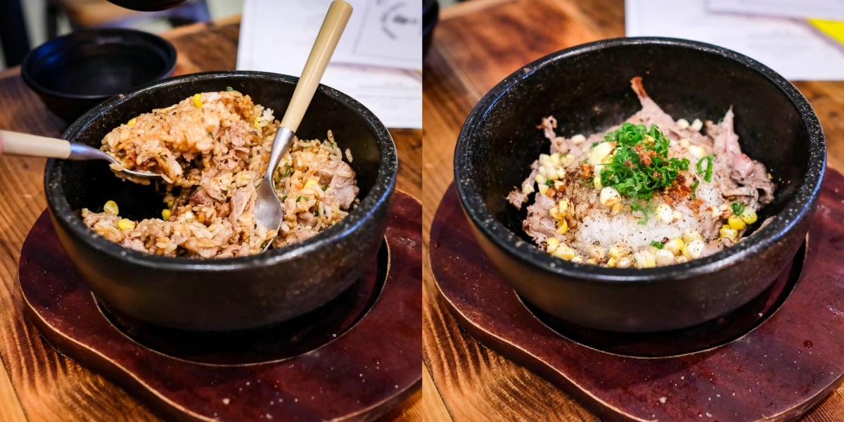stone pot pepper beef rice