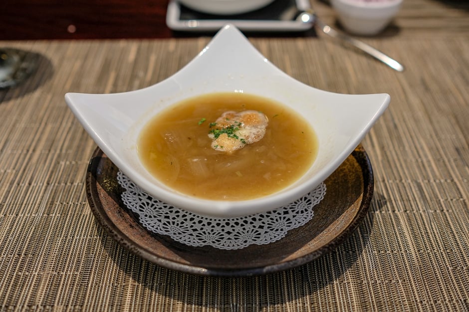 Onion soup