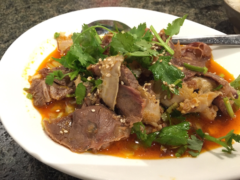 Couple's Sliced Beef in Chili Sauce, $12.99