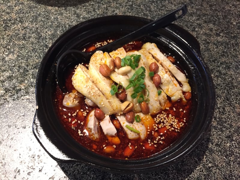 Flavored Chicken with Chili Sauce, $12.99