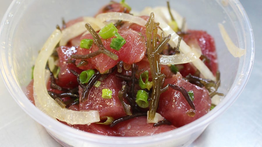 Ahi Assassins limu onion poke