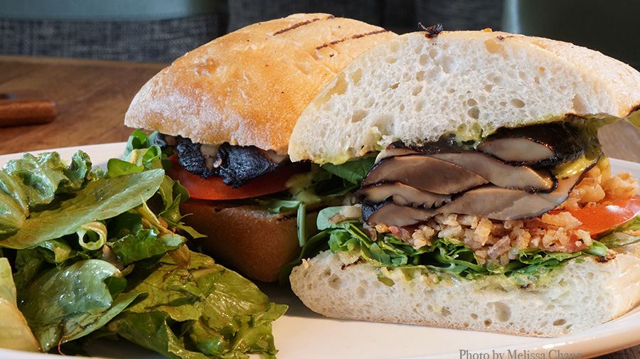 portobello mushroom burger