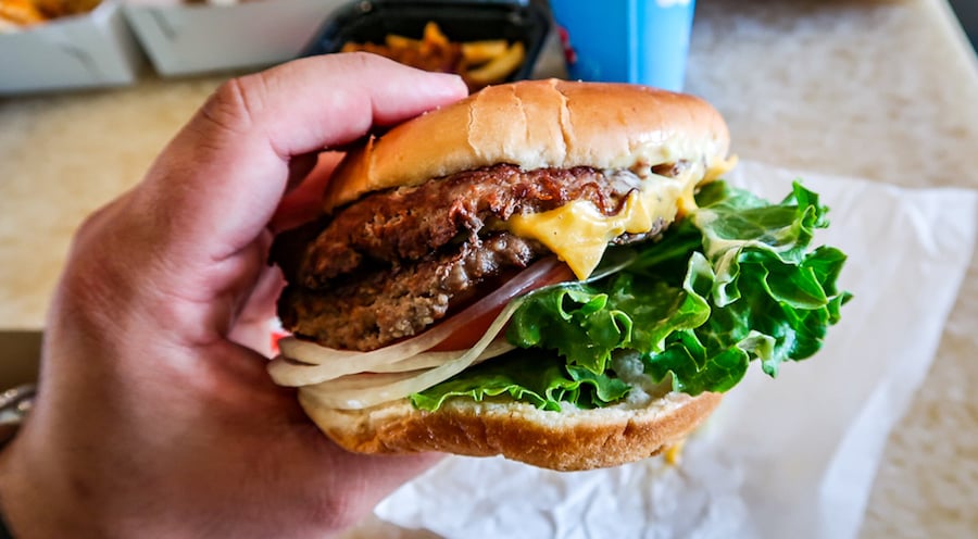 rainbow drive in burger