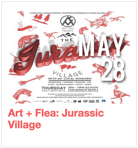 Art and Flea Jurassic Village