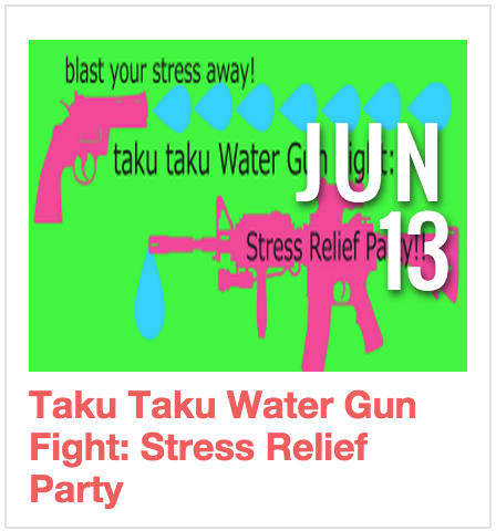 Taku Taku Water Gun Fight