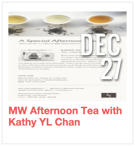 MW Afternoon Tea with Kathy YL Chan