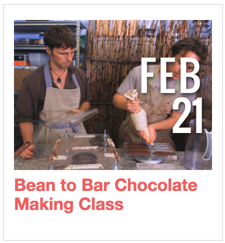 Bean to Bar Chocolate Making Class