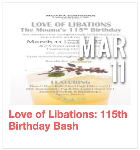Love of Libations: 115th Birthday Bash