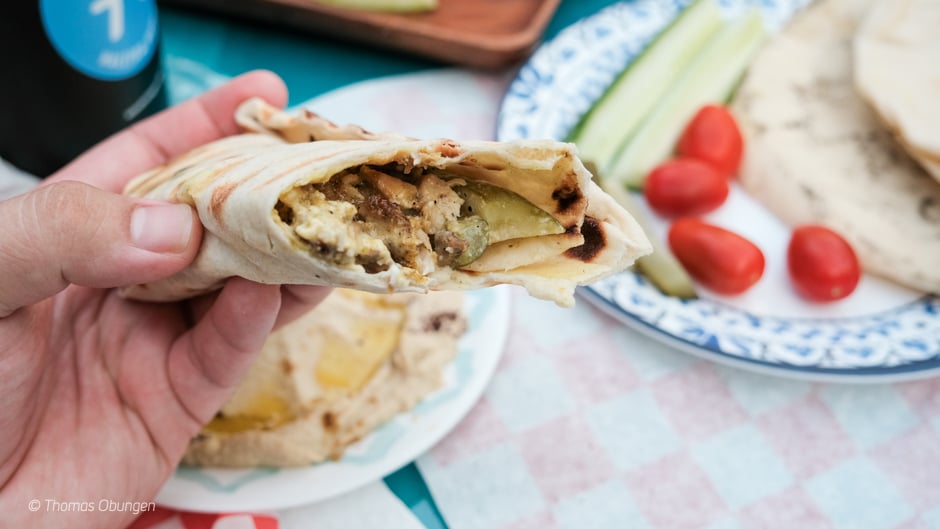 shawarma sandwich