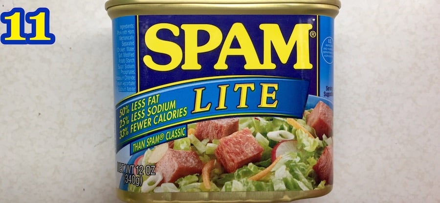 Hormel Spam 25% Less Sodium 12oz Can