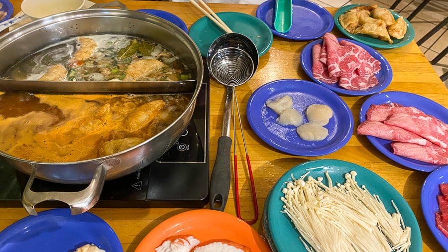 all you can eat hot pot