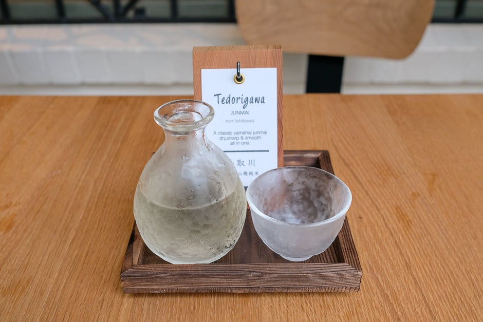 Tedorigawa yamahai junmai sake