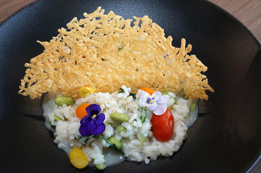 Vegetable risotto