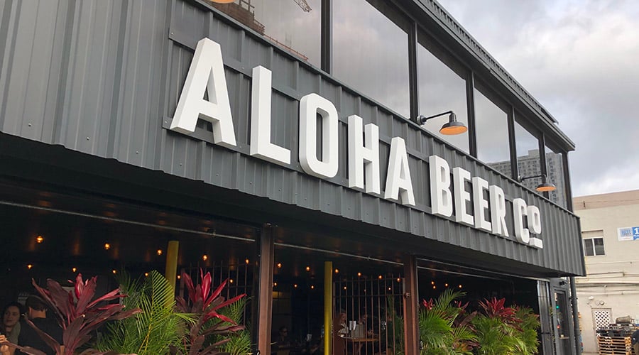 alohabeersign