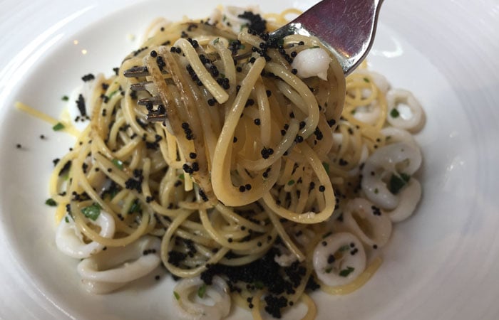 If you want your pasta mild, you can order it without the spice and just add your own red pepper seasoning.