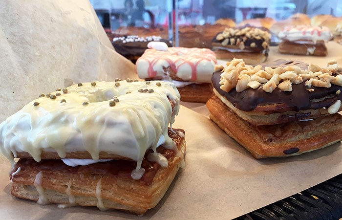 Cronut ($3.75) flavors range from fruity (lilikoi) to indulgent (chocolate).