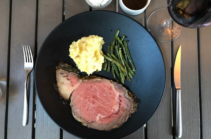 Basalt prime rib dinner