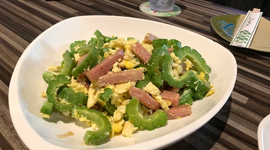 bitter melon stir fry