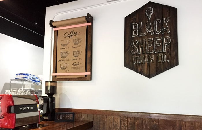 Even if you’re there for ice cream, Black Sheep also offers coffee and affogato, which I’m determined to try on my next visit.
