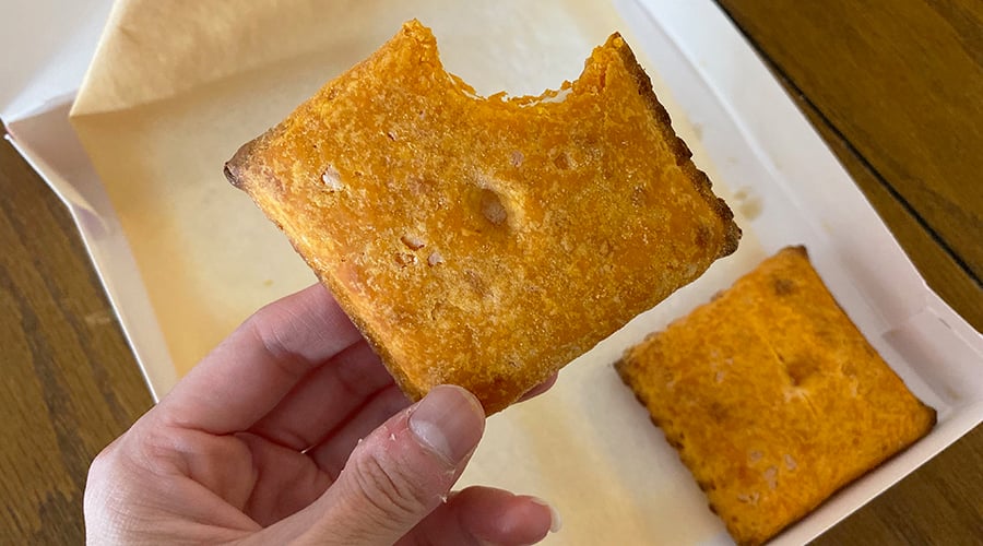 Cheez It slice