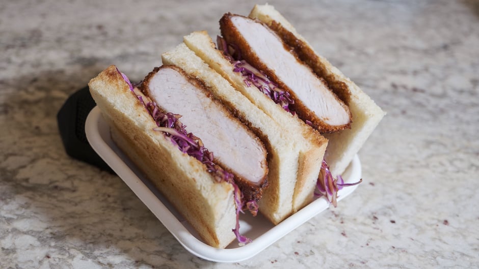 tonkatsu sandwich